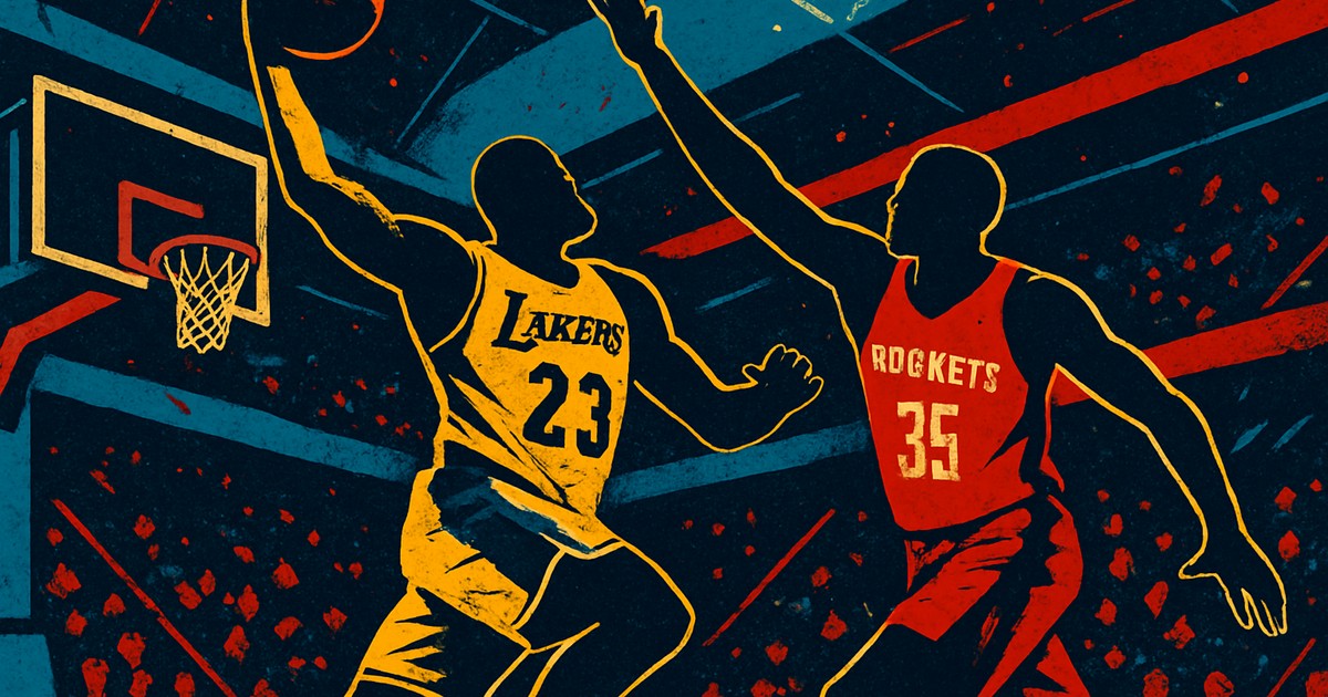 NBA Playoffs First Round Highlights: LeBron vs KD in Lakers-Rockets Showdown