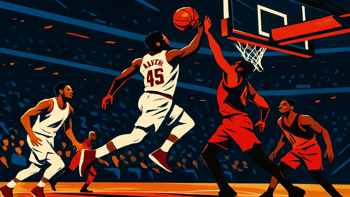 NBA Playoffs Game 1: Cavaliers Crush Raptors 126-113 as Donovan Mitchell Dominates — illustration