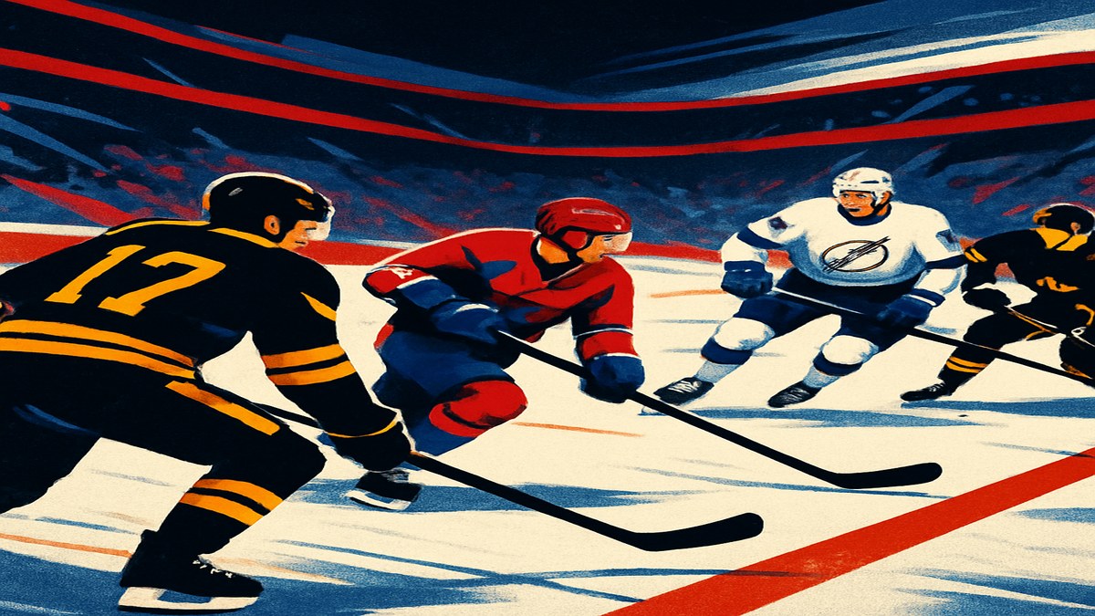 NHL Playoffs Kick Off: Kings Meet Avalanche, Canadiens Face Lightning — illustration