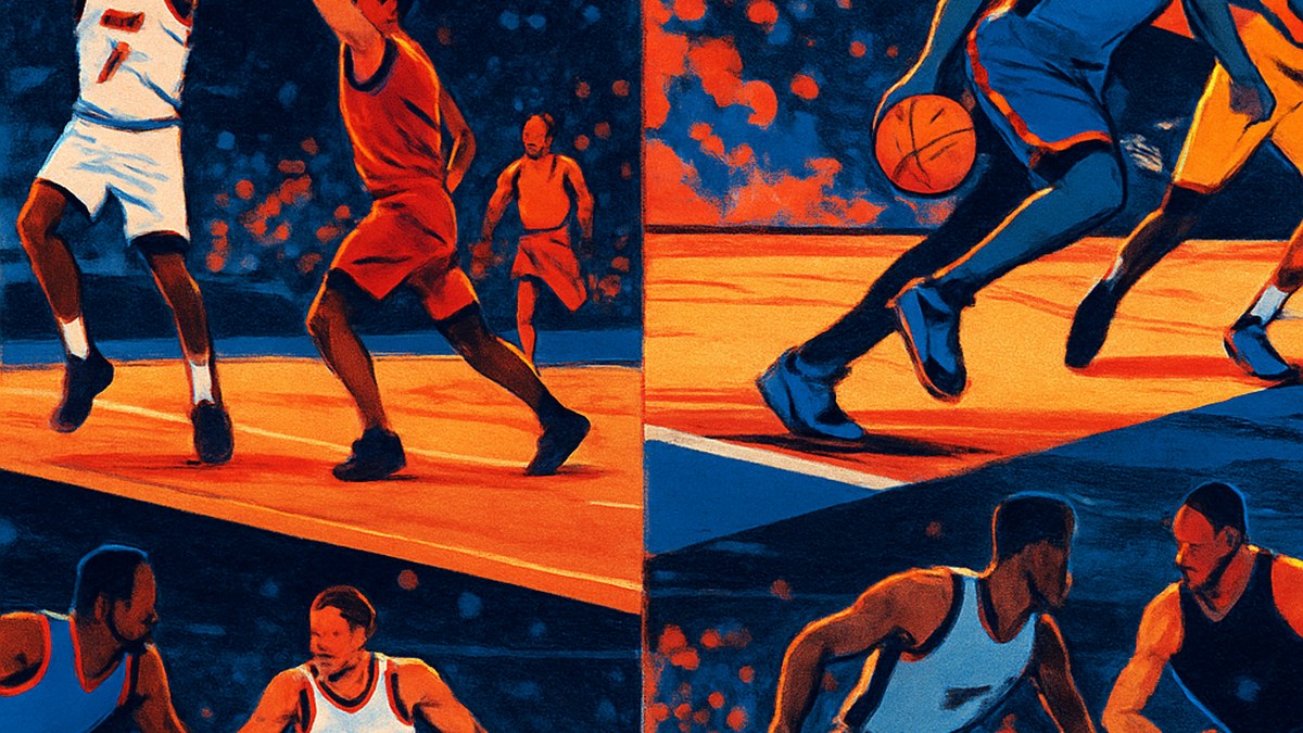 NBA Playoffs Second Round: Knicks 2-0 on 76ers, Thunder Blast Lakers, Pistons Lead Cavs — illustration
