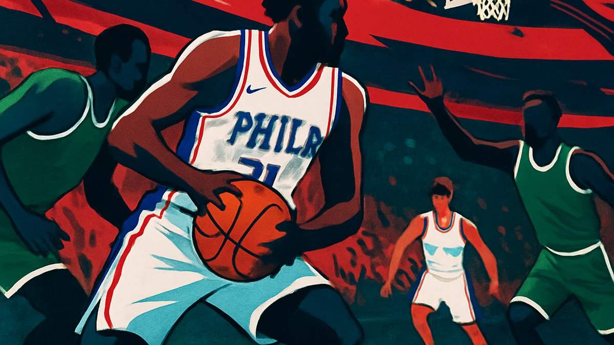 Philadelphia 76ers Face Boston Celtics in Game 7 Showdown: The Win-or-Go-Home Battle — illustration